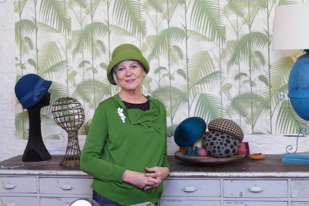 Créations de chapeaux
cloche en feutre